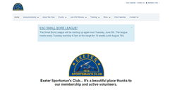 Desktop Screenshot of exetersportsmansclub.com
